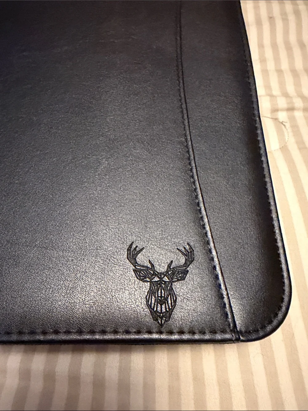 Black Zippered Tablet Portfolio Case